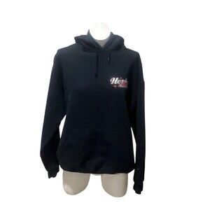 Herb’s  Automotive Hoodie Unisex XL Black Pullover Logo Graphichwr